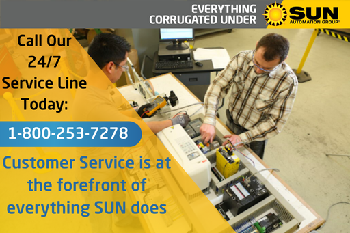 24/7 corrugated support at your fingertips. When it comes to your machinery, experience and expertise matter. The SUN Team possesses the complete original manufacturer data, alongside the skills required to keep your operations seamless &gt;&gt; bit.ly/3KDojln #SUN #service