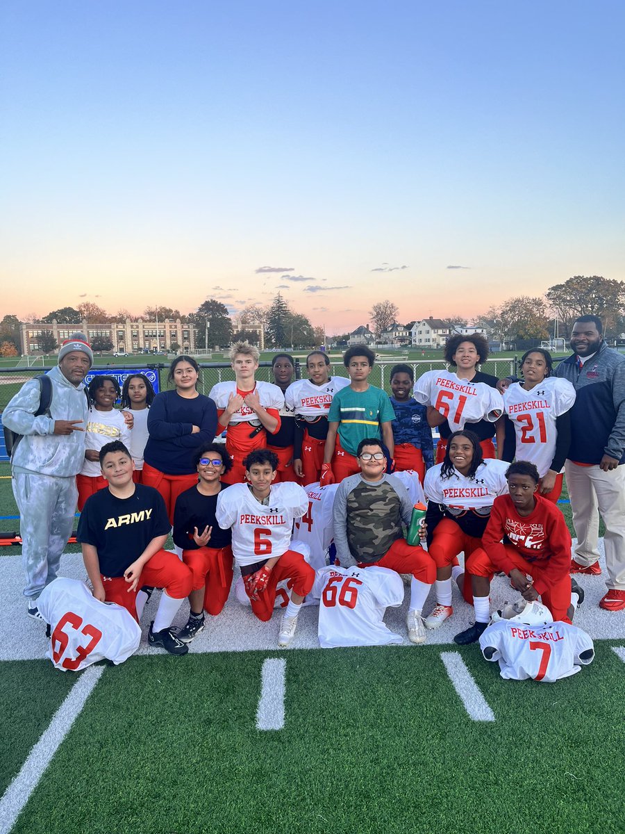 coachsearight's tweet photo. @AD_Goldberg @PeekskillCSD what an amazing season with this squad there 🏈 future is bright and am happy to be a part of it along with Coach Turner. #RedDevil4Life https://t.co/lHecfKPmKp