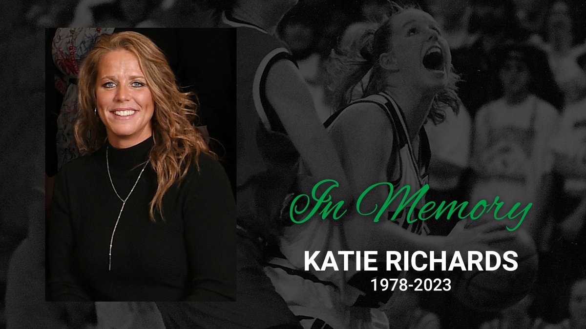 Katie Richards, one of the best to ever don the green and white, passed away unexpectedly on Thursday at the age of 45. 

She will be dearly missed. 

RELEASE: fightinghawks.com/news/2023/11/2…