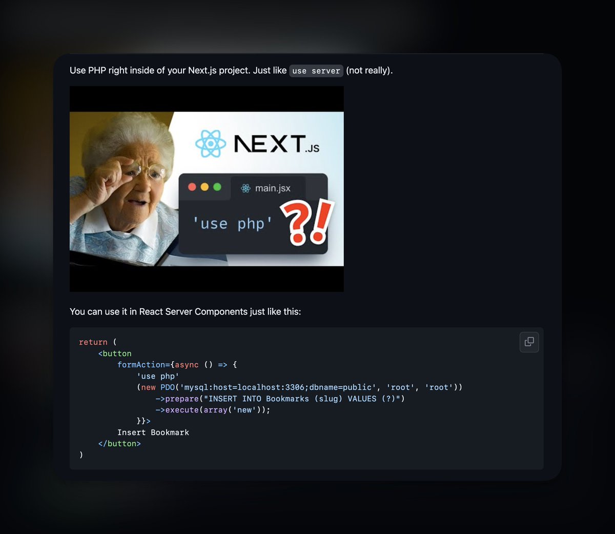 "use php" just dropped  🤣

github.com/bufferhead-cod…