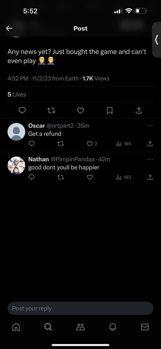 GReaperrrrrr's tweet photo. @Rainbow6Game Just sad they wont see it and if they do they dont care enough to fix it https://t.co/AeheeDZJEe