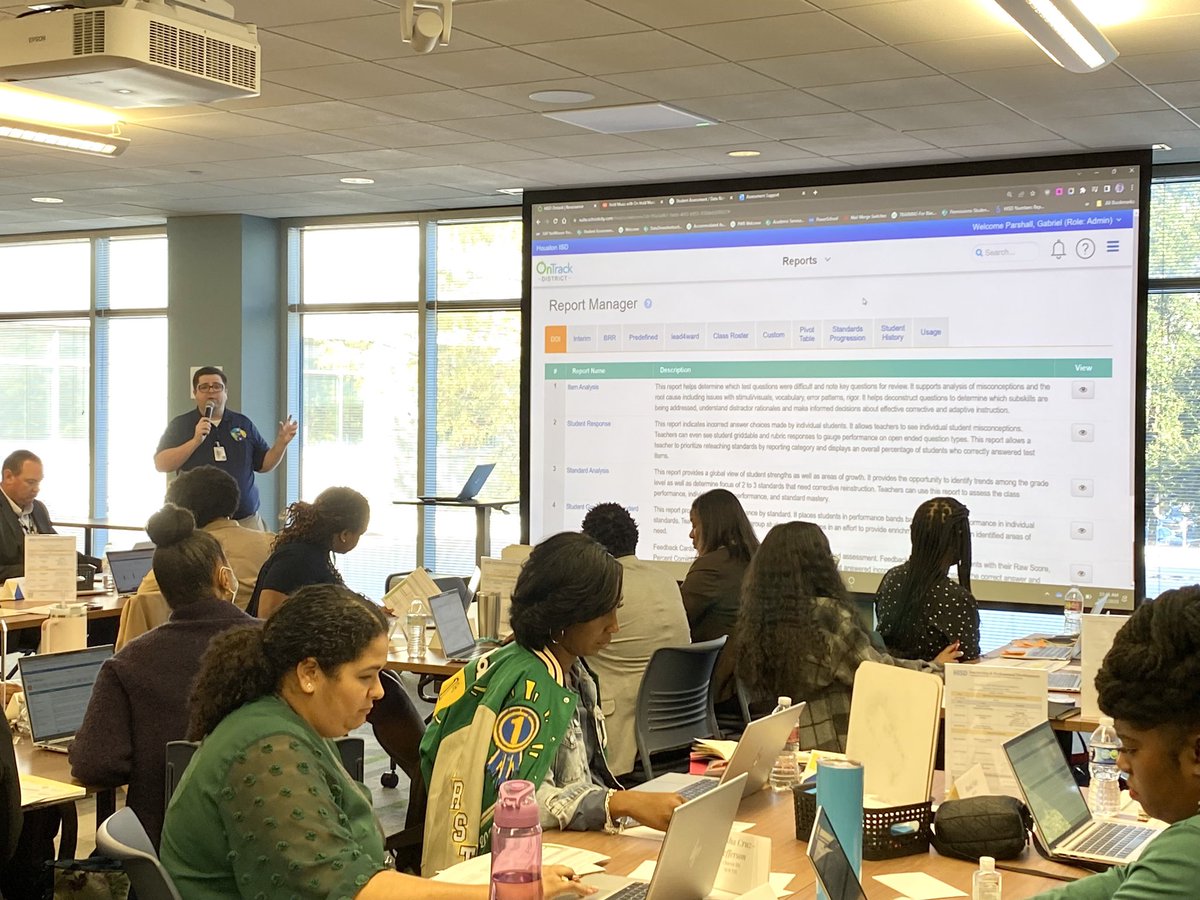 Diving deep into the @HISD_Assessment Unit Assessment Protocol and OnTrack data 📊 with #HISDPrincipalAcademy ! <a href="/Gabeineducation/">Gabe</a> <a href="/DrAliciaMartin/">Alicia Martin</a> <a href="/MsEricka_Austin/">Ericka Austin</a> <a href="/JAGtheDTC/">Julia Amponsah-Gilder (JAG)</a>