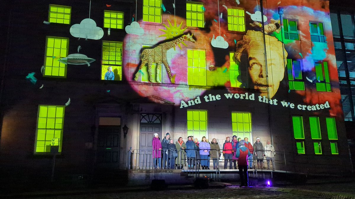 Nic_InYouthWork's tweet photo. Tonight we took young people around @LightUpLanc 
Some had never been before. All of them went to places in their city tonight that they'd never accessed before, and they all got an opportunity to experience art in lots of different ways. Going home full of inspiration 🙌 https://t.co/mmYk3G7v7X