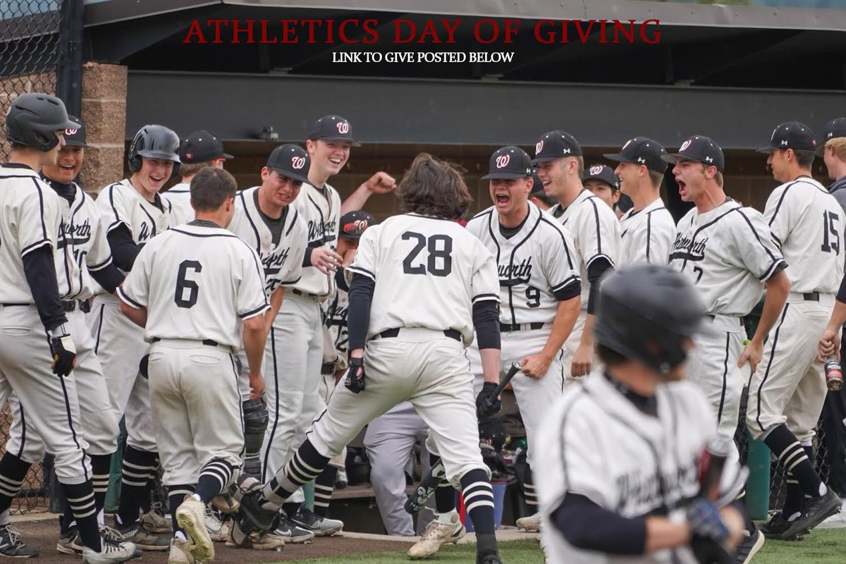 Whitworth University “Athletics Day of Giving” an event that teams use to raise money for a need within their program

Whitworth Baseball is raising money to send the team to Kerrville, Texas

The Link to give will be posted in our bio!

The Baseball team appreciates the support!