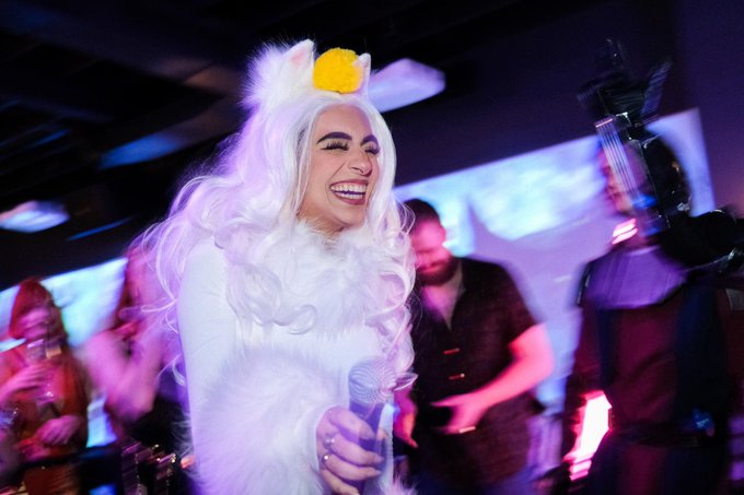 world&rsquo;s babiest moogle doing what she loves best 💛  📷 @KameraNinjaa https://t.co/qhUyK4WfmW