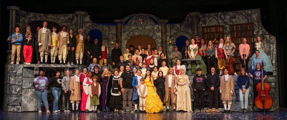 Be Our Guest to a magical performance of BEAUTY AND THE BEAST, featuring more than 100 Dubuque Senior students in the cast, crew, and orchestra. This weekend only, in the beautiful Lamb-Hedeman Auditorium. Tickets available at dubuqueseniordrama.com