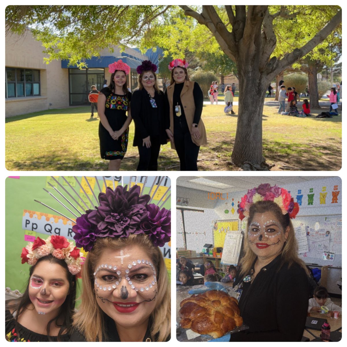 MariF_mve's tweet photo. Remembering our loved ones. #diadelosmuertos #firstgrade @MVE_roadrunners https://t.co/ZS9jEsjdFC