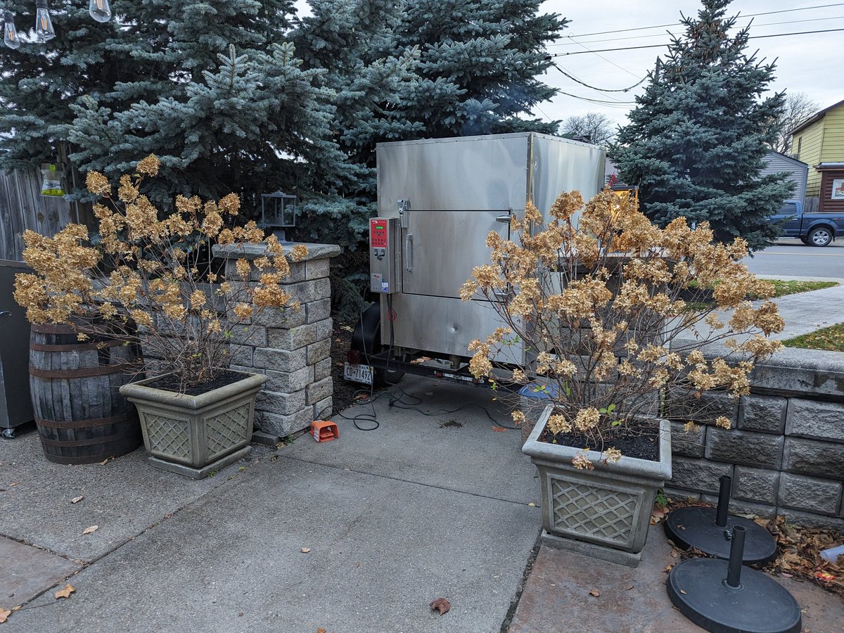 LakeEffect2day's tweet photo. We got Fired Up this morning at Frankie Primos with @CookshackInc FEC300 for their annual Tuscan dinner this evening! 
@LakeEffect2day @PlusThreeNine https://t.co/9wFKK9ZBsn