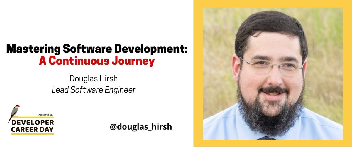devcareerday's tweet photo. Join us with @douglas_hirsh 

#dev_career_day

Link to acess: https://t.co/mTBnNARPNx https://t.co/fxaJW9rKwi