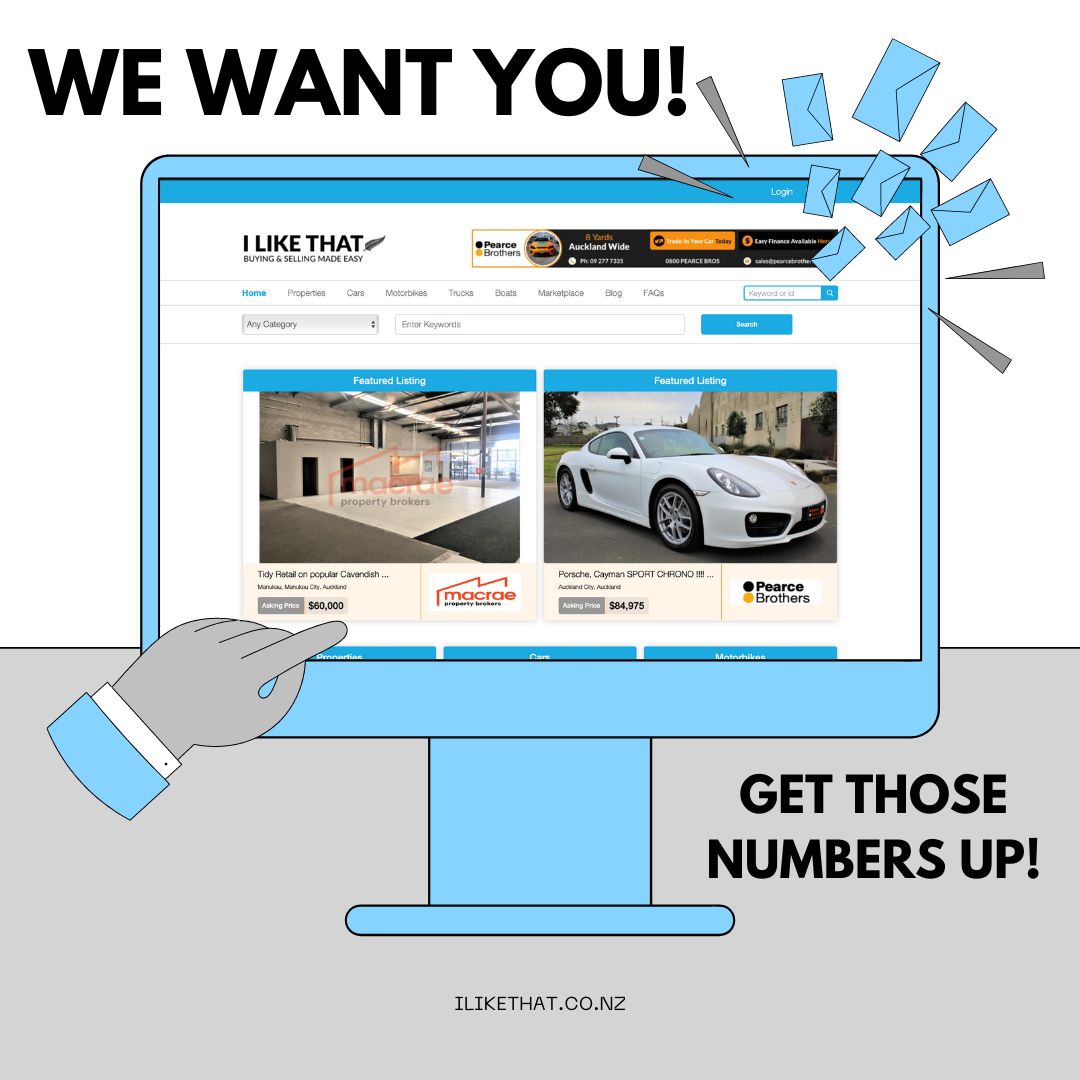 ilikethatnz_'s tweet image. "Ready to Start making those sales? 💰🏡 Join ILIKETHAT and start selling your items! Our friendly platform makes it a breeze. Why wait? List your items and discover the joy of selling today! 🛒💼 
#ILIKETHAT #SellSmart #CashForClutter #StartSelling #ClearOutYourSpace