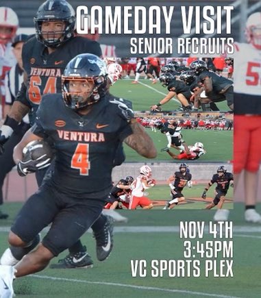 Thank you @CoachRomeroVC for the game day visit!