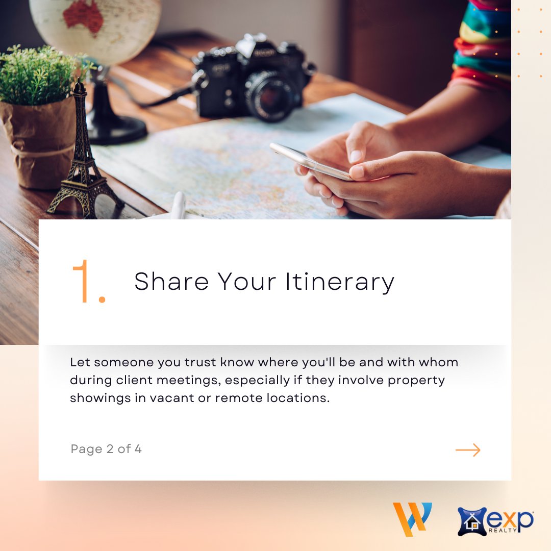 johnmathewexp's tweet image. Real estate agents, your safety is paramount! Secure client interactions with these best practices, ensuring professionalism and peace of mind. 👮‍♂️🤝

#RealEstateSafety #ClientInteractions #AgentSecurity #joinourteam #HNW #eXprealty #DFW #JohnMathewTeam #TexasRealEstate #eXpRealty