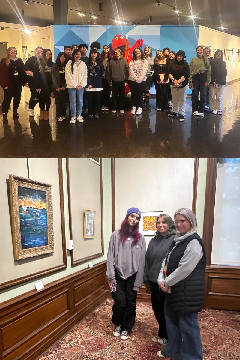 wchsart's tweet photo. WC Art Students had a great day on the Hill! Thank you to @wkuart &amp; @kymuseum for hosting us! We ❤️ @wku

@WC_Dragons @mrsbstew https://t.co/mj19VRVA4Z