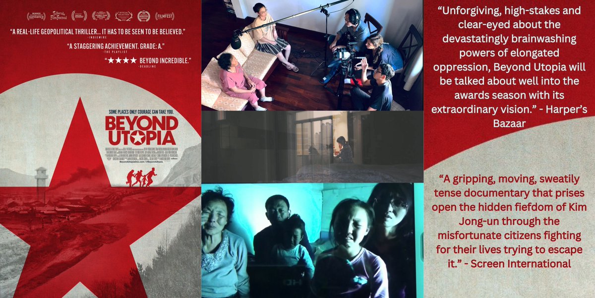 Laemmle Monica Film Center (@laemmlemonica) on Twitter photo Starting Fri. don't miss BEYOND UTOPIA. See a place few have ever seen. "It’s almost indecently gripping, filmed as it happens and assembled...with a consummate sense of structural rhythm and emotional power. A standout." <a href="/thetimes/">The Times and The Sunday Times</a> 🎟️ laem.ly/3t3eZjM #laemmle Starting Fri. don't miss BEYOND UTOPIA. See a place few have ever seen. "It’s almost indecently gripping, filmed as it happens and assembled...with a consummate sense of structural rhythm and emotional power. A standout." <a href="/thetimes/">The Times and The Sunday Times</a> 🎟️ laem.ly/3t3eZjM #laemmle