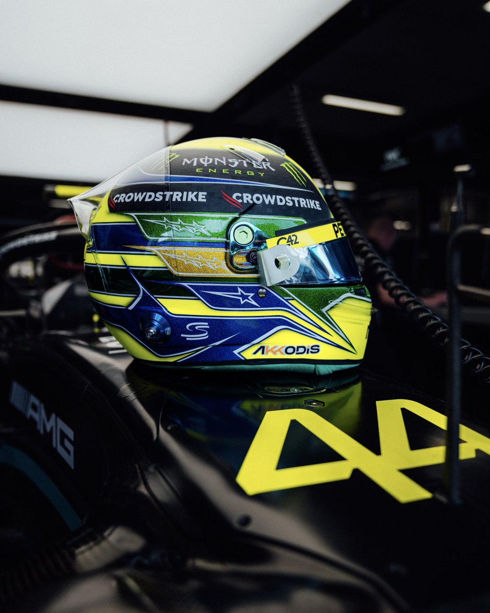 FerrariNewsUK's tweet photo. For Senna, for Brazil 💚💛💙 https://t.co/6fo6lgiqyw