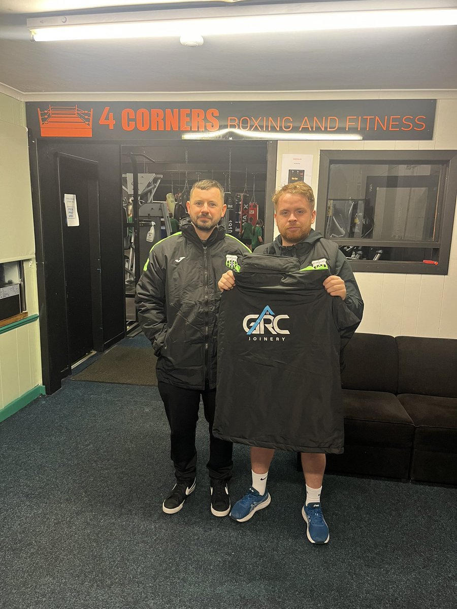 thanks to geo @ grc joinery for sponsoring the coaches jackets