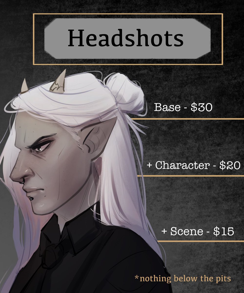 Tehriel_'s tweet photo. Eyyy it's my comms price guide~ you can find more info in my bio~ https://t.co/hVjixtYpox