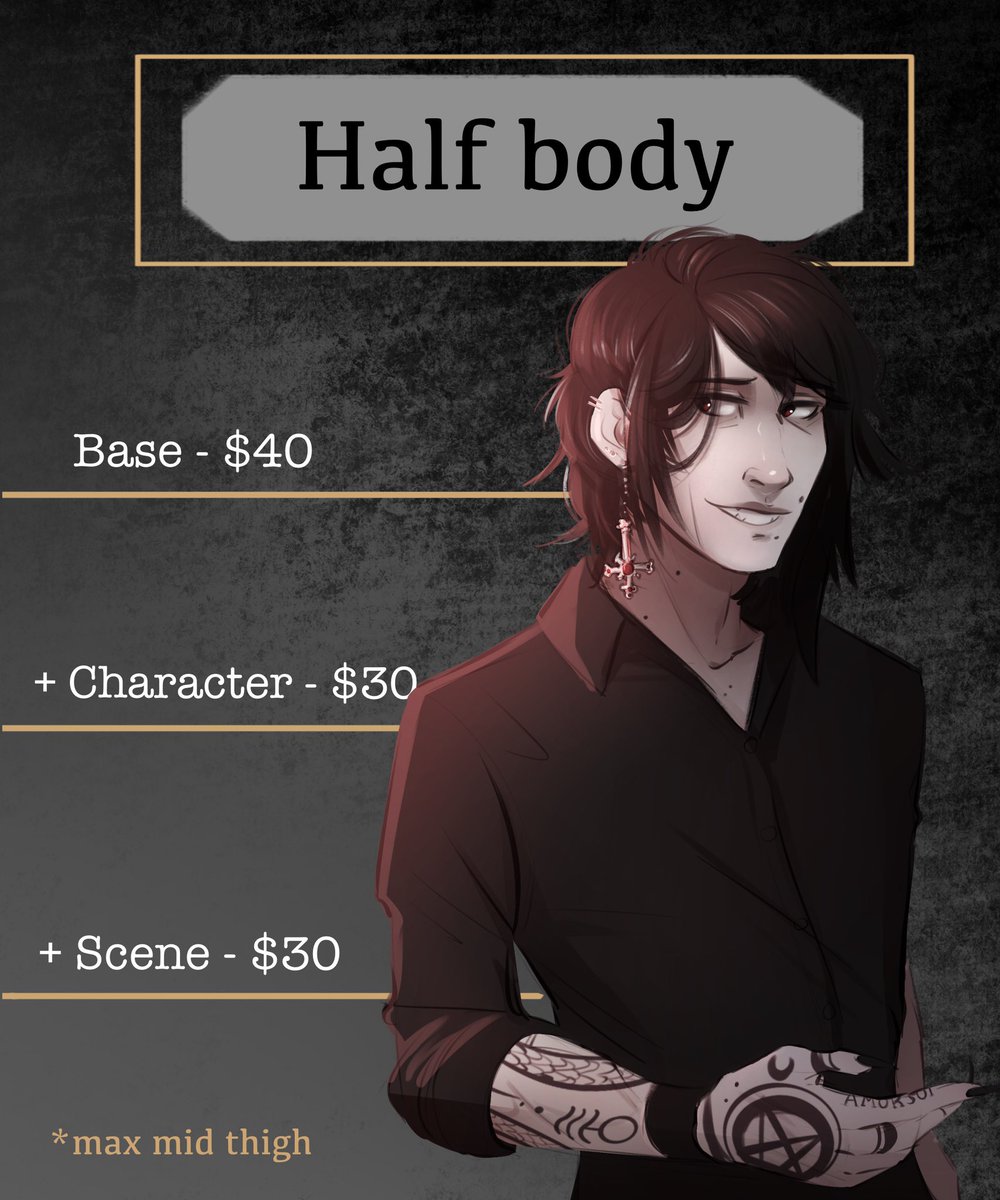 Tehriel_'s tweet photo. Eyyy it's my comms price guide~ you can find more info in my bio~ https://t.co/hVjixtYpox