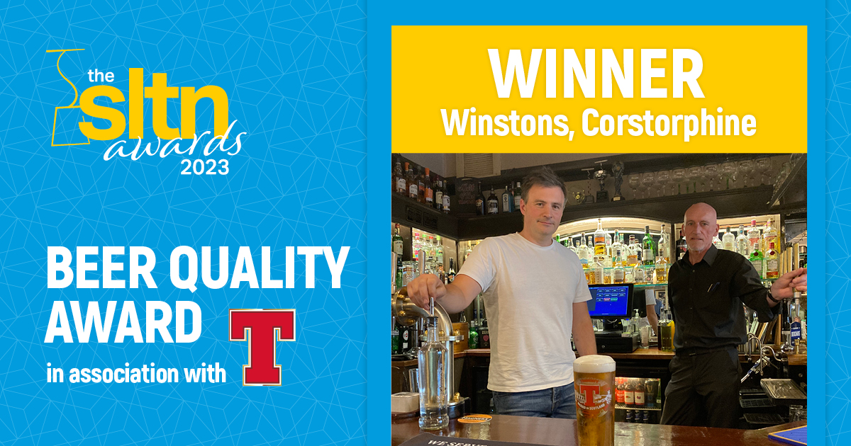 SLTN (@thesltn) on Twitter photo It’s official: Winstons, Corstorphine wins the Beer Quality Award, in association with <a href="/TennentsLager/">Tennent's Lager</a>, for the second year running!
Cheers 🍻
#SLTNAwards It’s official: Winstons, Corstorphine wins the Beer Quality Award, in association with <a href="/TennentsLager/">Tennent's Lager</a>, for the second year running!
Cheers 🍻
#SLTNAwards