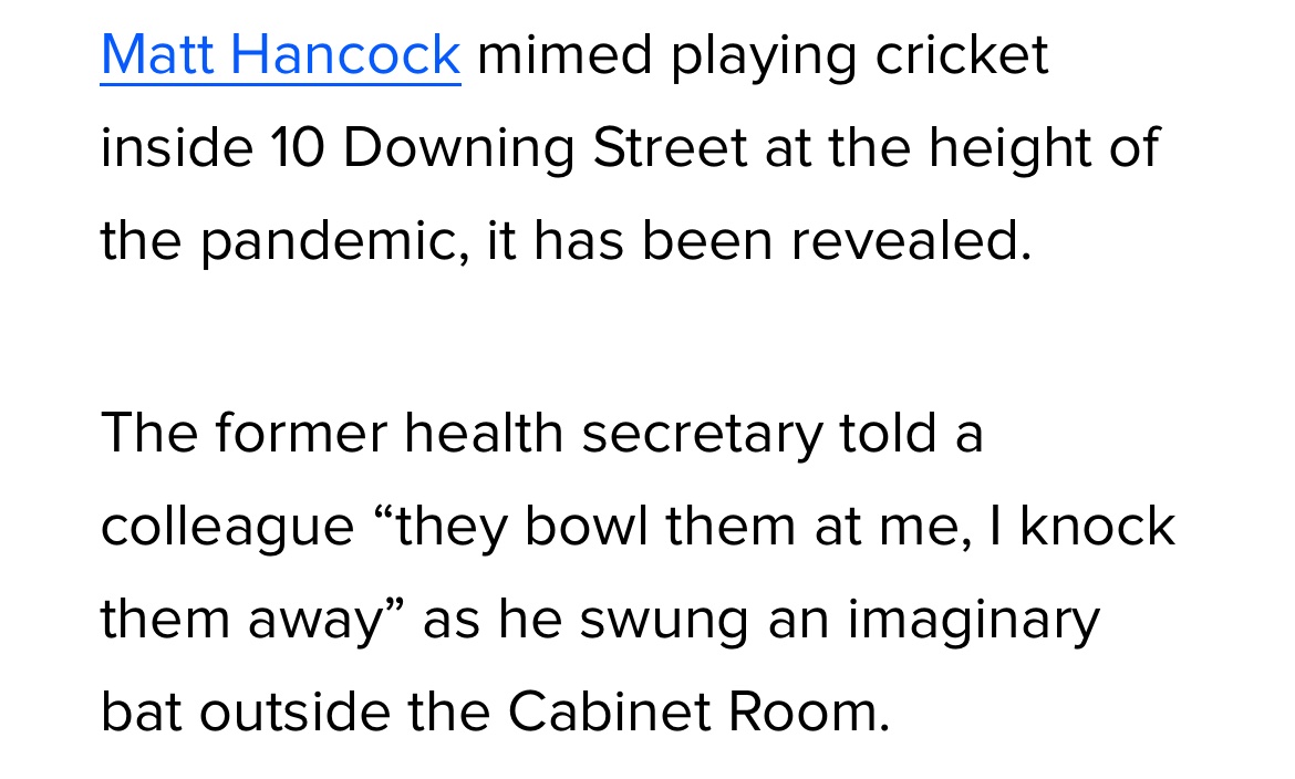tobyarmiger's tweet photo. @HuffPostUKPol @gradecricketer can only imagine how fucking yuck that “swing” was. https://t.co/kfQKPwY74f