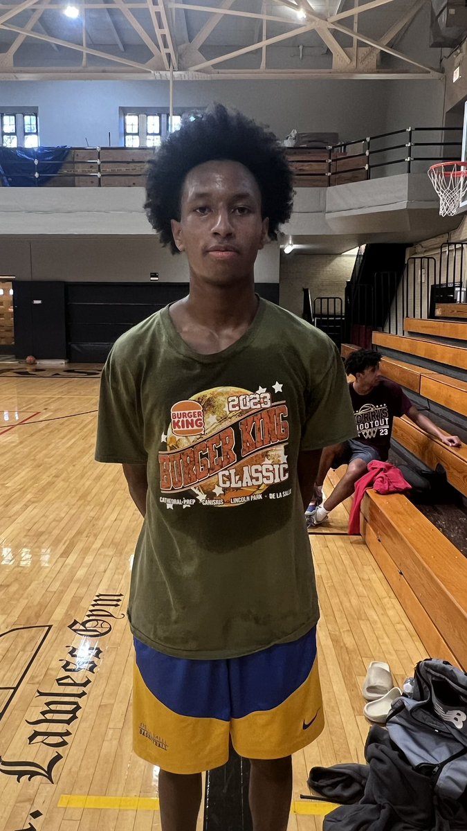 2026 | De La Salle | Charles Barnes | 6’6 | Will open a lot more college eyes this season as he brings excellent size &amp; skill. Is a fluid player who can impact the game scoring or distributing. Was great in the workout defending in space &amp; rebounding the basketball. Is primed for