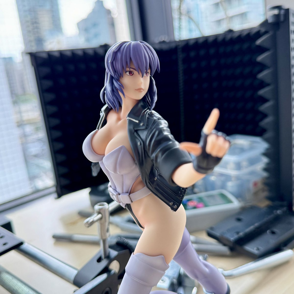 Megahousejp's tweet photo. The third version of Motoko Kusanagi to join the GALS series is based on her appearance in Ghost in the Shell S.A.C.!
#ghostintheshellstandalonecomplex
#megahouse
https://t.co/LX4I7Hj593 https://t.co/jwGtEo89bT