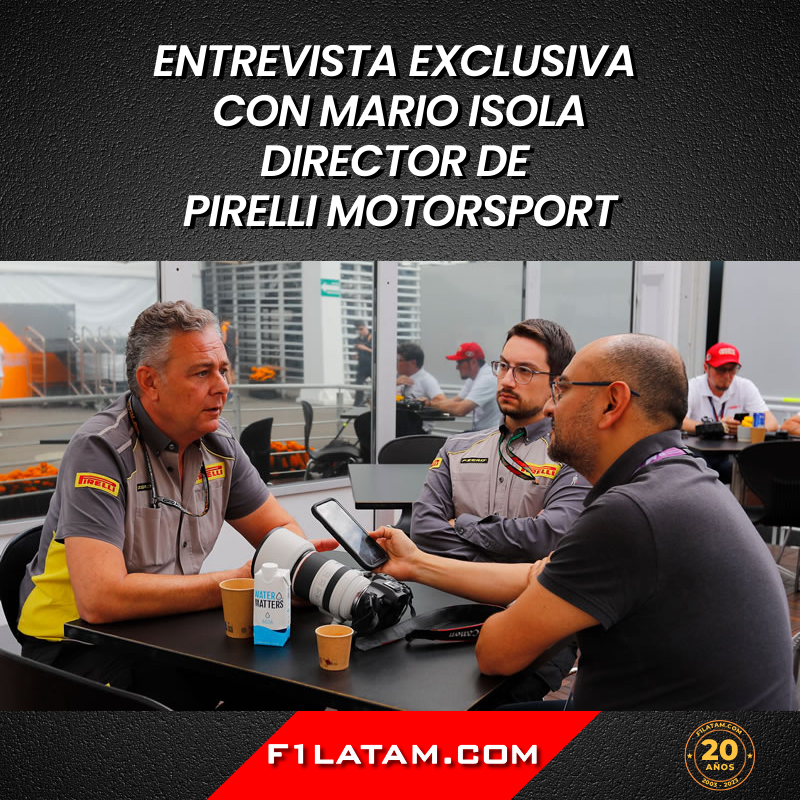 Entrevista Exclusiva con Mario Isola - Director de Pirelli Motorsport #F1 - 🗒👉 f1latam.com/noticias/mario… - #F1LATAM #F12023 #Formula1