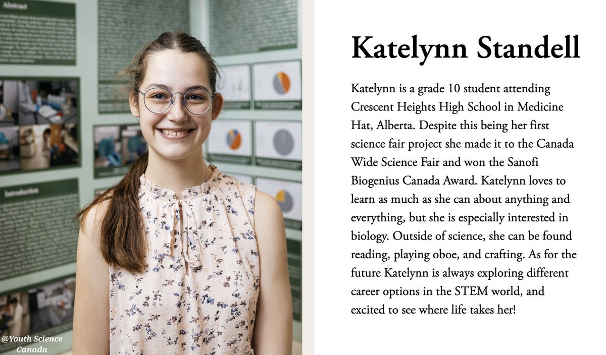 PraxisMedHat's tweet image. The 2023 Kiwanis Southeast Alberta Regional Science Fair Science Fair And Canada Wide Science Fair Winners Have Been Published In The “CANADIAN SCIENCE FAIR JOURNAL”! 
praxisscienceconnection.wordpress.com/2023/11/02/the…

#MakeMorePossible #YSCRegionals #CWSF #STEM #MedHat #ScienceFair2024
