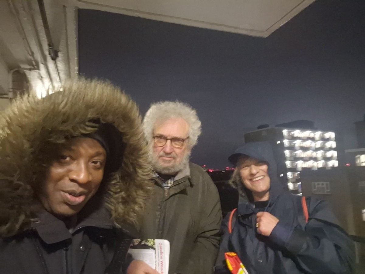 Woodberry Down Labour (@woodberrydnlab) on Twitter photo Out there against the weather to get those votes out for <a href="/carowoodley/">Caroline Woodley</a> for Mayor of Hackney. <a href="/SarahWoodberryD/">Sarah J Young</a> <a href="/kofo_david/">Kofo David</a> Out there against the weather to get those votes out for <a href="/carowoodley/">Caroline Woodley</a> for Mayor of Hackney. <a href="/SarahWoodberryD/">Sarah J Young</a> <a href="/kofo_david/">Kofo David</a>