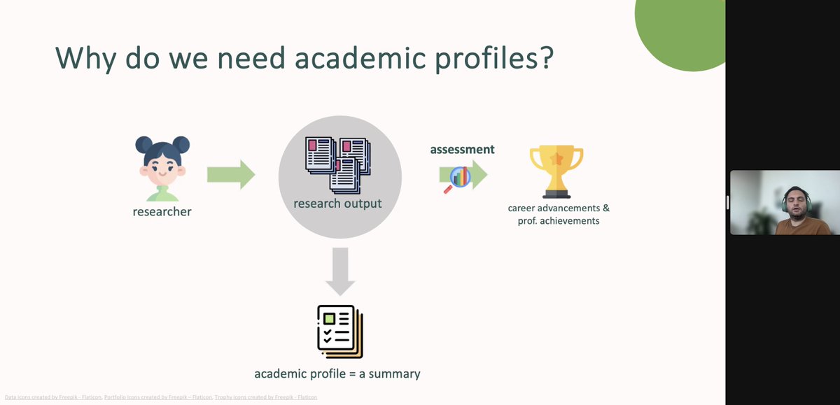 Earlier today I had the pleasure of conducting the 1st training event for the <a href="/GraspOS_project/">GraspOS</a>. We discussed various issues related to academic profiles &amp; examined possible solutions offered by our BIP! Scholar service. The slides are now available here: zenodo.org/records/100672…