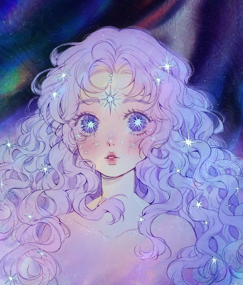 inthestardust's tweet photo. Having fun with color ☁️ #art #oc https://t.co/spPs4TnQ8e