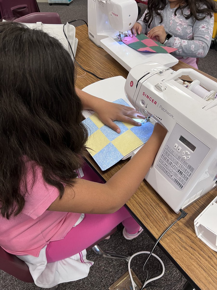 Kendall Quilt Club students finished their mini 9 patch quilts this week! Students are learning sewing machine and hand sewing skills afterschool in our library! <a href="/KendallElem/">Kendall Elementary School</a> <a href="/BoerneISD/">Boerne ISD</a> <a href="/KendallElemPTO/">Kendall Elementary PTO</a>