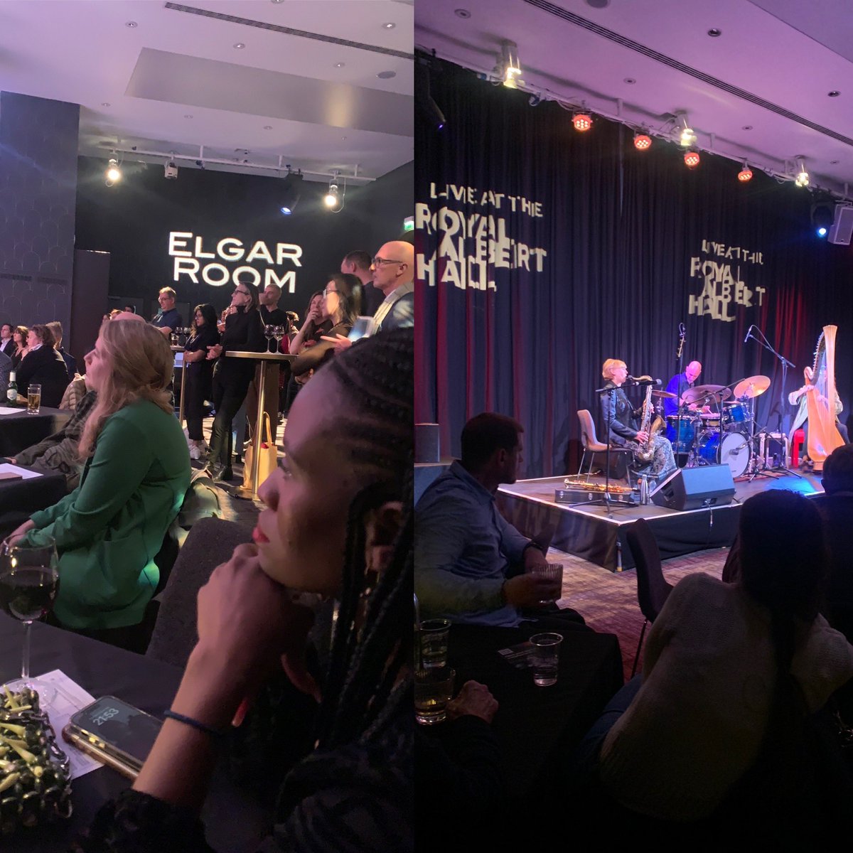Wonderful date night #Elgar Room #alberthall listening to the sublime Harper Trio 🎶 . Fabulous venue research prior to our May 2024 #Songqueen performance here 🤩<a href="/venusbushfires/">Helen Epega</a> <a href="/SQAPidginOpera/">SongQueenAPidginOpera</a> <a href="/emc3nigeria/">emc³ Nigeria</a> <a href="/OsmotorsportsE/">osmotorsports_emc3</a>