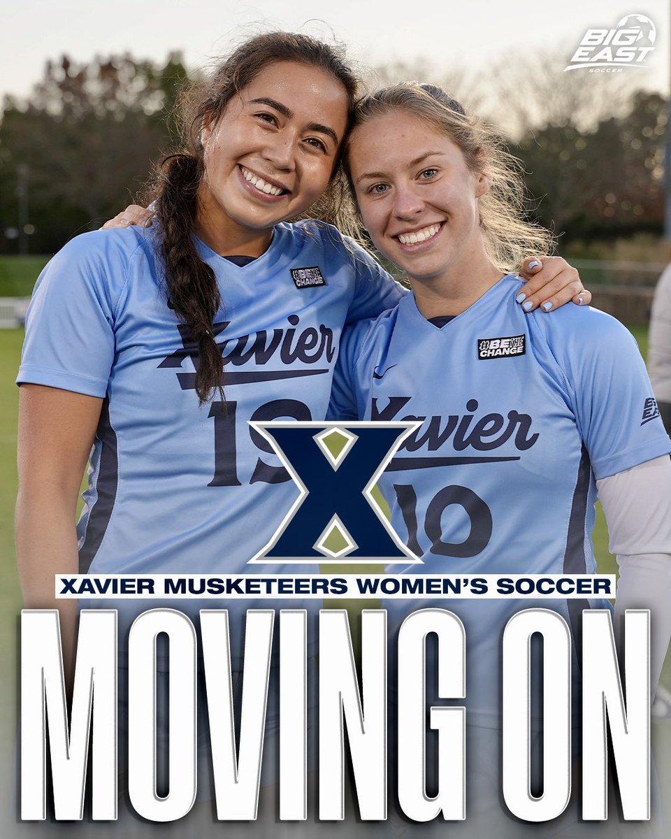 Musketeers win! ⚔️

See you Sunday, <a href="/XavierWSOC/">Xavier Women's Soccer</a>