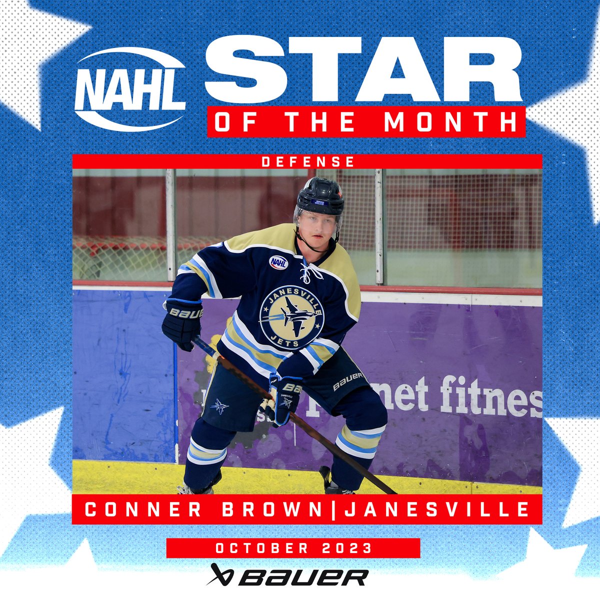 NAHL (@nahlhockey) on Twitter photo #NAHL <a href="/BauerHockey/">BAUER Hockey</a> Defenseman of the Month for October 2023: Conner Brown, <a href="/JanesvilleJets1/">Janesville Jets</a> nahl.com/news/story.cfmโฆ #NAHL <a href="/BauerHockey/">BAUER Hockey</a> Defenseman of the Month for October 2023: Conner Brown, <a href="/JanesvilleJets1/">Janesville Jets</a> nahl.com/news/story.cfmโฆ