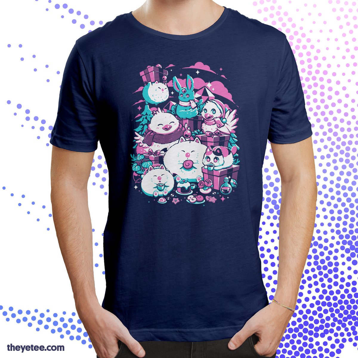 「Looking for a holiday party! Designed by」|The Yetee 🌈のイラスト