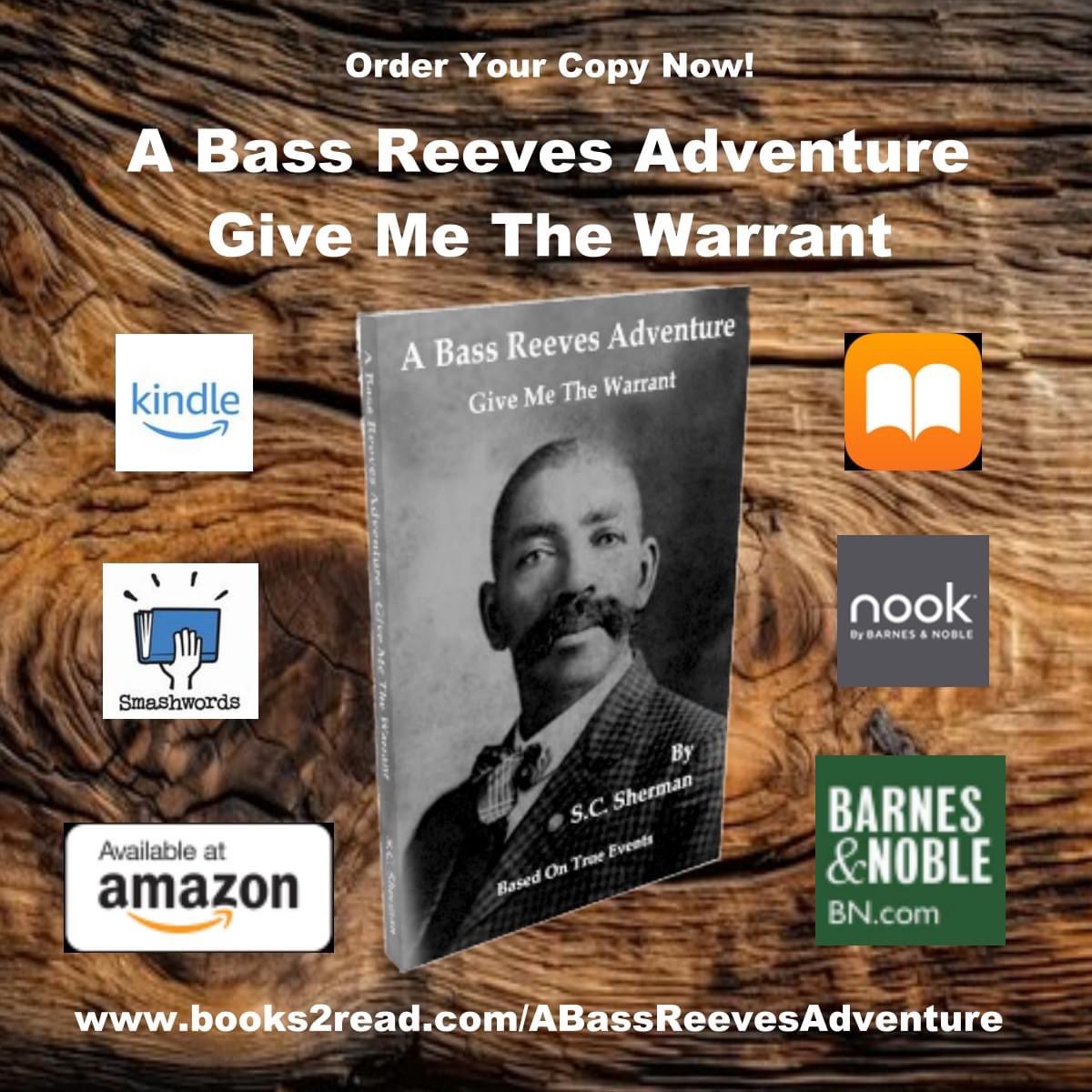 TheSteveSherman's tweet photo. https://t.co/K3JMCbig5r

My latest historical is a singular event in the amazing life of Bass Reeves. He was a legend among legends lost to history due to the color of his skin. Well, no more! Order your copy and leave a review. You won’t be sorry! https://t.co/SeX3uGRAyj