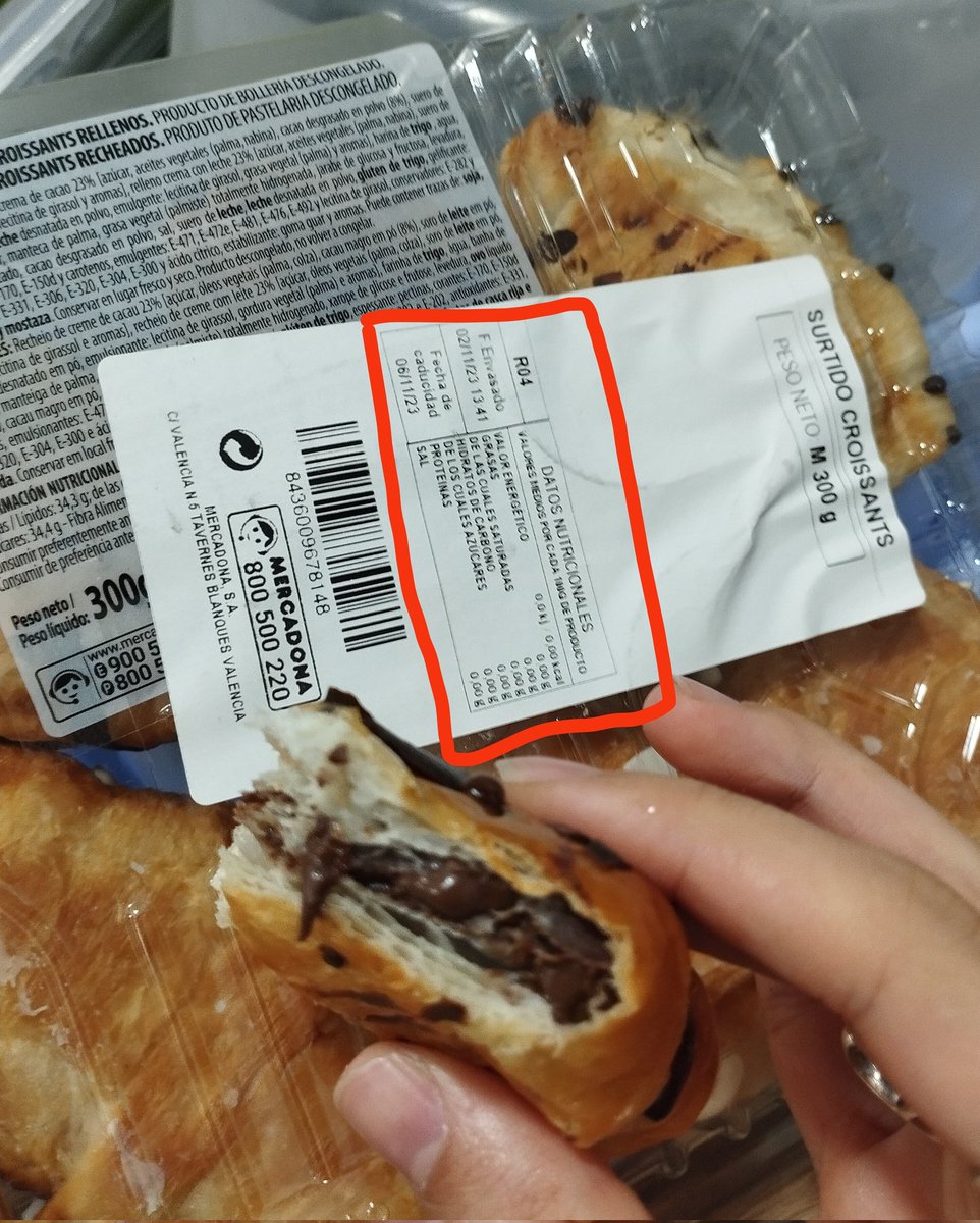 Gracias <a href="/Mercadona/">Mercadona</a> por encontrar la receta de los croissanes de chocolate que todos necesitábamos. A partir de ahora, podremos ser felices y fitness a la vez 🤩