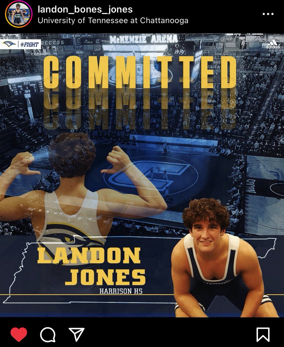 <a href="/UTCWrestling/">ChattanoogaWrestling</a> just got a 🔨

Landon Jones is headed to Chattanooga! #SoConWR💪🏽 
#8 via flowrestling
#14 via <a href="/MatScouts1/">MatScouts</a>