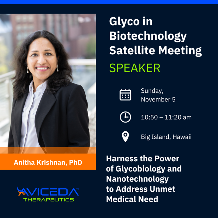 Thanks to Parastoo Azadi and #SFGlycobiology for the invitation to have our very own Anitha Krishnan, Ph.D present at this year’s meeting!
#glycoimmunology #knowga #biotech #innovation #ophthalmology #retina #glycotime #SfGlycobiology #SFG2023