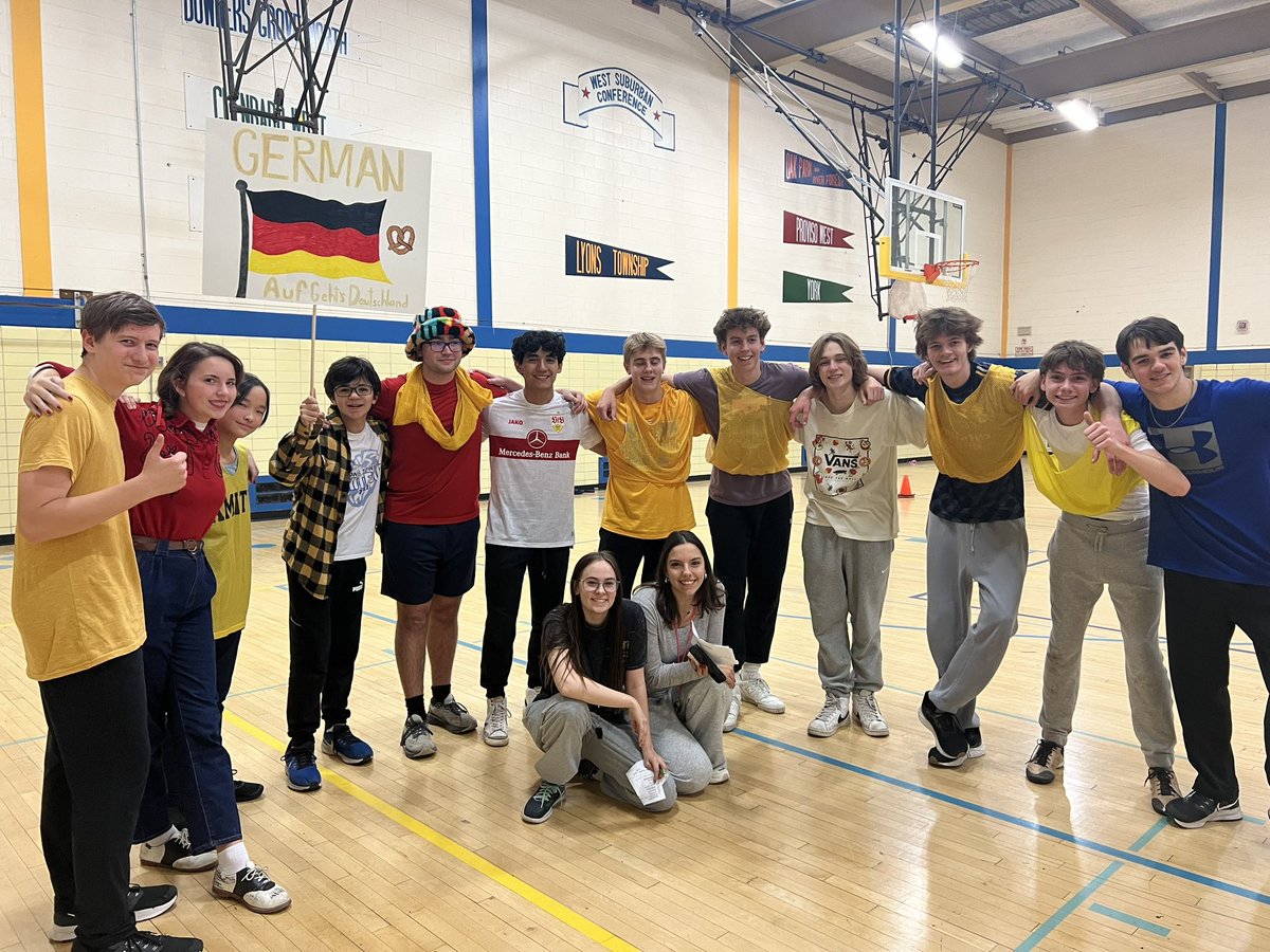 jltyrrell8's tweet photo. Always a fun time, the @LTHS_D204 World Cup! Thanks to Frau and our sponsors for organizing and to our students for bringing the energy @LTActivities #WeAreLT https://t.co/JZsajPIHyy