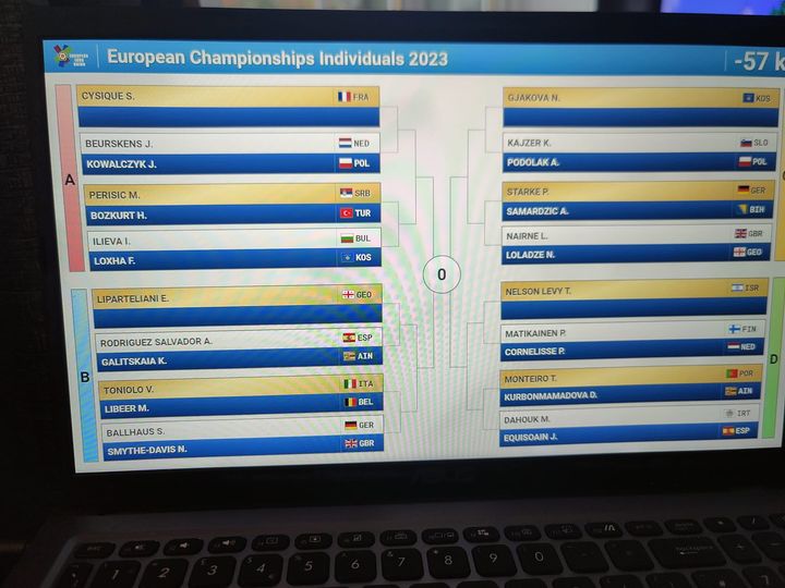 The draw is out for the European Champs in France.

Lele fight 9 Mat 4 tomorrow tough fights everywhere in the weight group.

Starts at 10am UK time so approx 1030-1045 for Lele’s first fight.

<a href="/Judo/">Judo</a> <a href="/europeanjudo/">European Judo Union</a> <a href="/BritishJudo/">#WeAreGBJudo🇬🇧🥋</a> 

#Judo