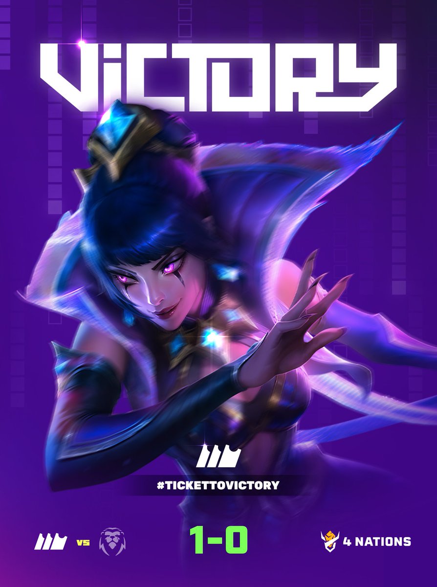 GGs to @LionscreedGG 

We take the final win of the regular split.

#TicketToVictory