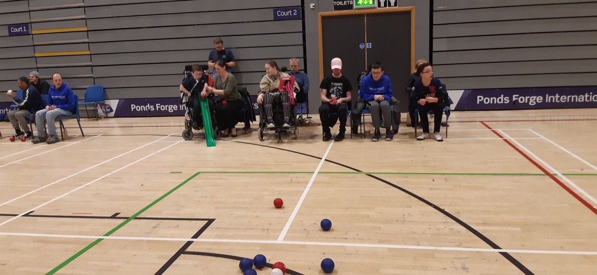 Busy night with a couple of new players <a href="/SheffieldSmash2/">Sheffield Smashers</a> ! Great to see everyone! #boccia