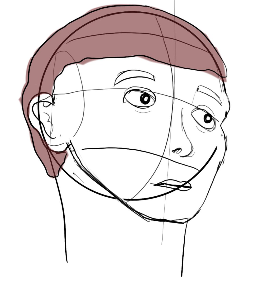 SpookART_'s tweet photo. Learning heads and faces…with many, many circles https://t.co/7tb0YR5DZz