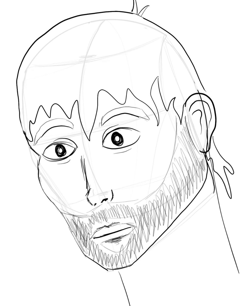 SpookART_'s tweet photo. Learning heads and faces…with many, many circles https://t.co/7tb0YR5DZz