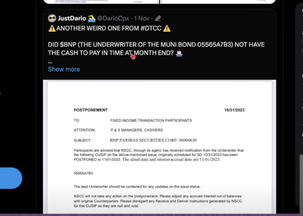 EYESON_NEWS's tweet image. #EyesOnNews OPINION

Follow my #Jaggaredpath here

So, cash flow at one of Europe's largest BANKS may have been (may be) a huge problem...and what good does it do to CHARGE $BILLIONS for illegal short selling? Why not FORCE THEM TO PAY #Retailinvestors 
#AMC #APENATION #SEC #DOJ
