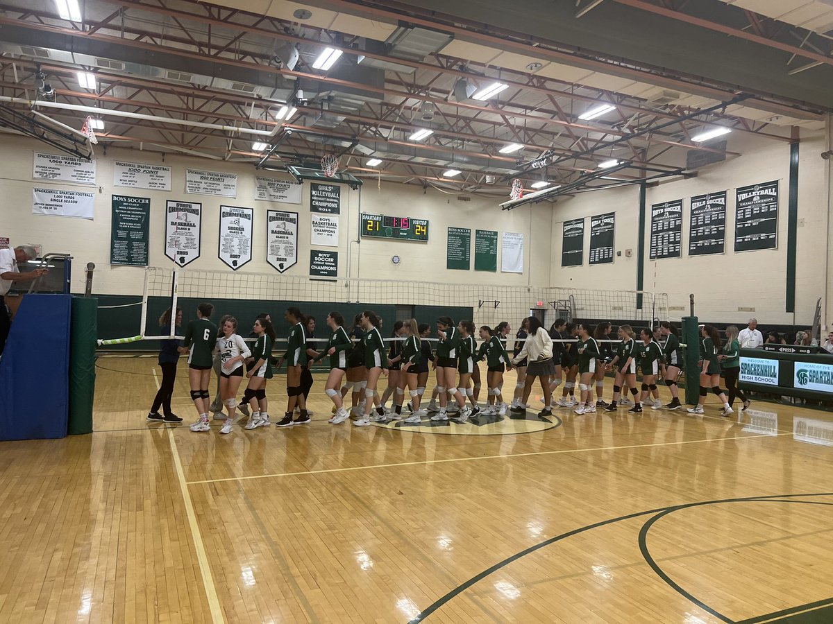 Volleyball final:
Spackenkill 1 - Highland 3

Great season for the Spartans. Best of luck to our seniors and thank you for your dedication!