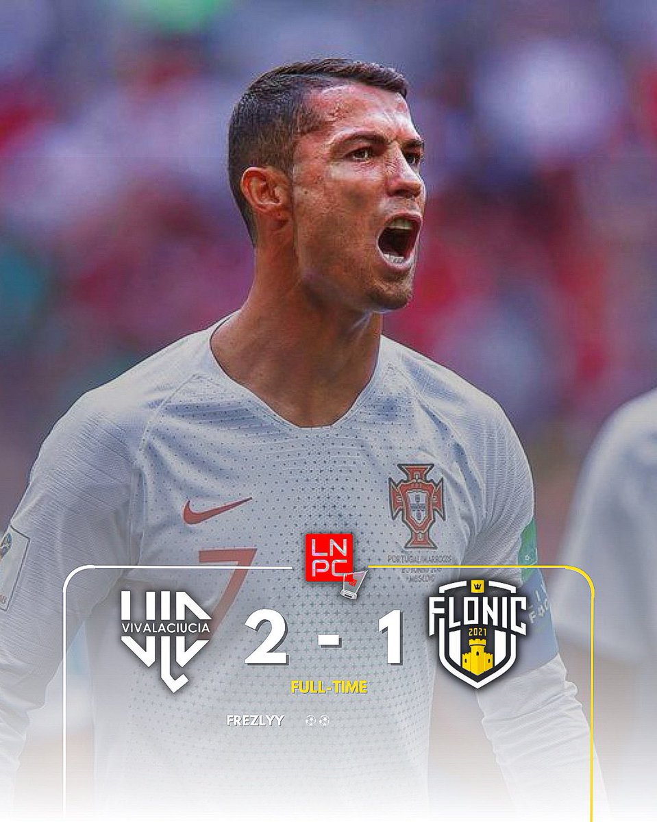 🖤FULL-TIME🤍
🏆| <a href="/LNPCup/">LNPC - Cup & League</a> 
🗓️| 8ª Giornata
🆚| @FloniceSports 
✅| 2️⃣-1️⃣ 

⚽️⚽️| @frezlyy22 

👟| @fistlyy_ 
👟| <a href="/CarolaDani21176/">@daniXII7</a> 

🌟| @AntonioTre57687