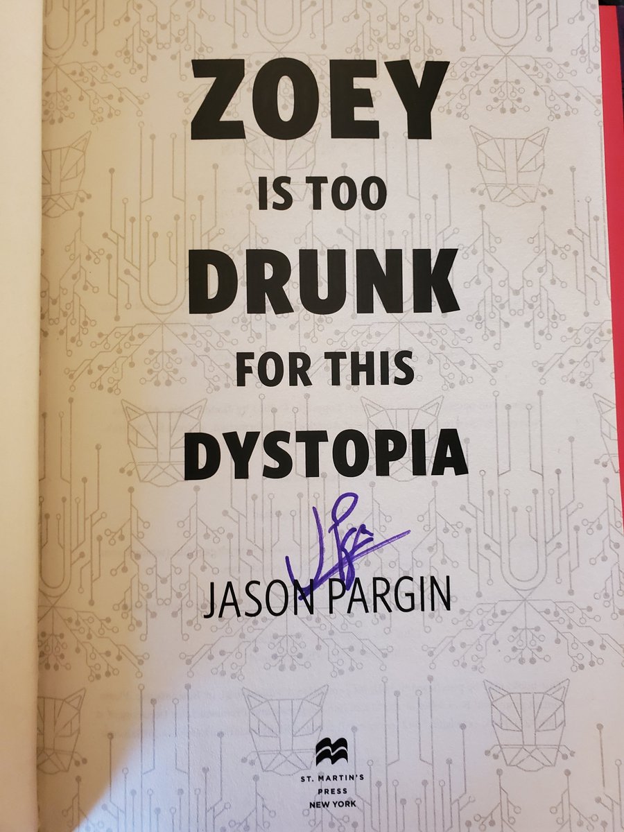 Saving the audiobook for a long drive this weekend but thanks <a href="/JasonKPargin/">Jason Pargin, author of John Dies at the End, etc</a> !